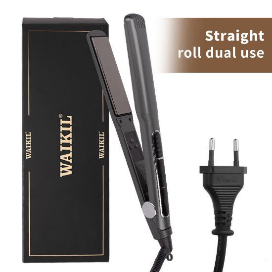 Picture of Electric splint, dual-purpose for straightening and curling hair