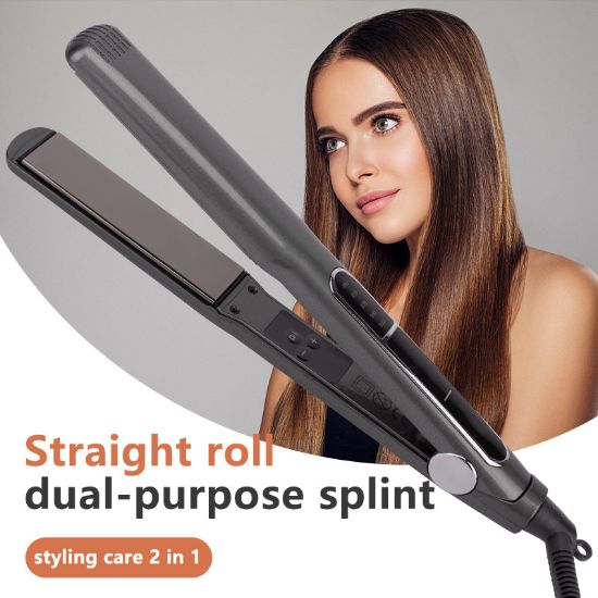 Picture of Electric splint, dual-purpose for straightening and curling hair